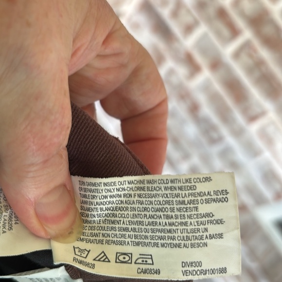 Gloria Vanderbilt Amanda Brown Straight Leg Five Pocket Jeans - Picture 9 of 9